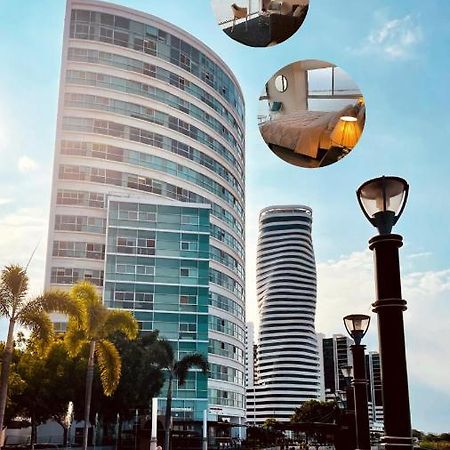 Apartamento Vista Al Rio Puerto Santana Riverfront 1 Guayaquil Dış mekan fotoğraf